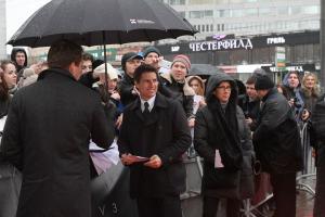 Tom Cruise a Feledés moszkvai premierén